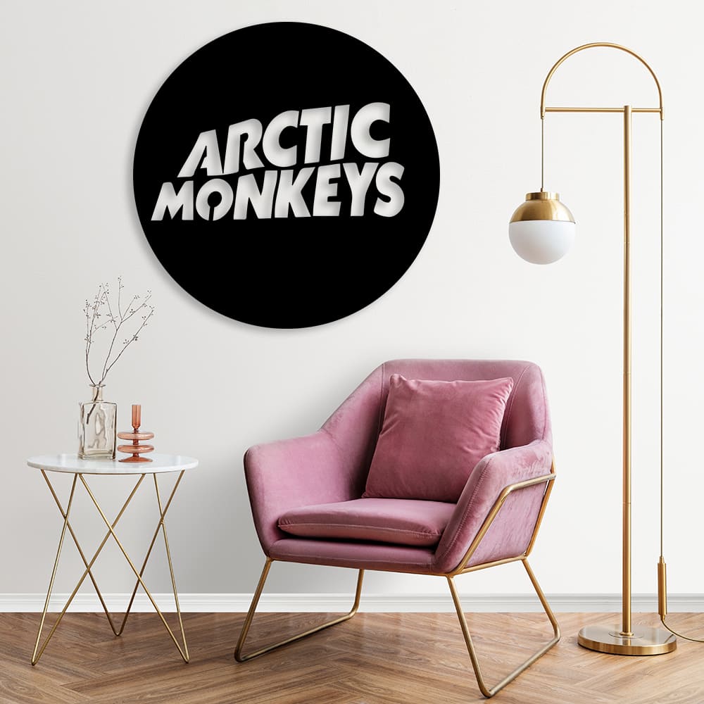 Artic Monkeys Metal Painting