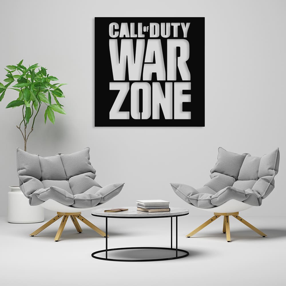 Call Of Duty Warzone Metal Frame