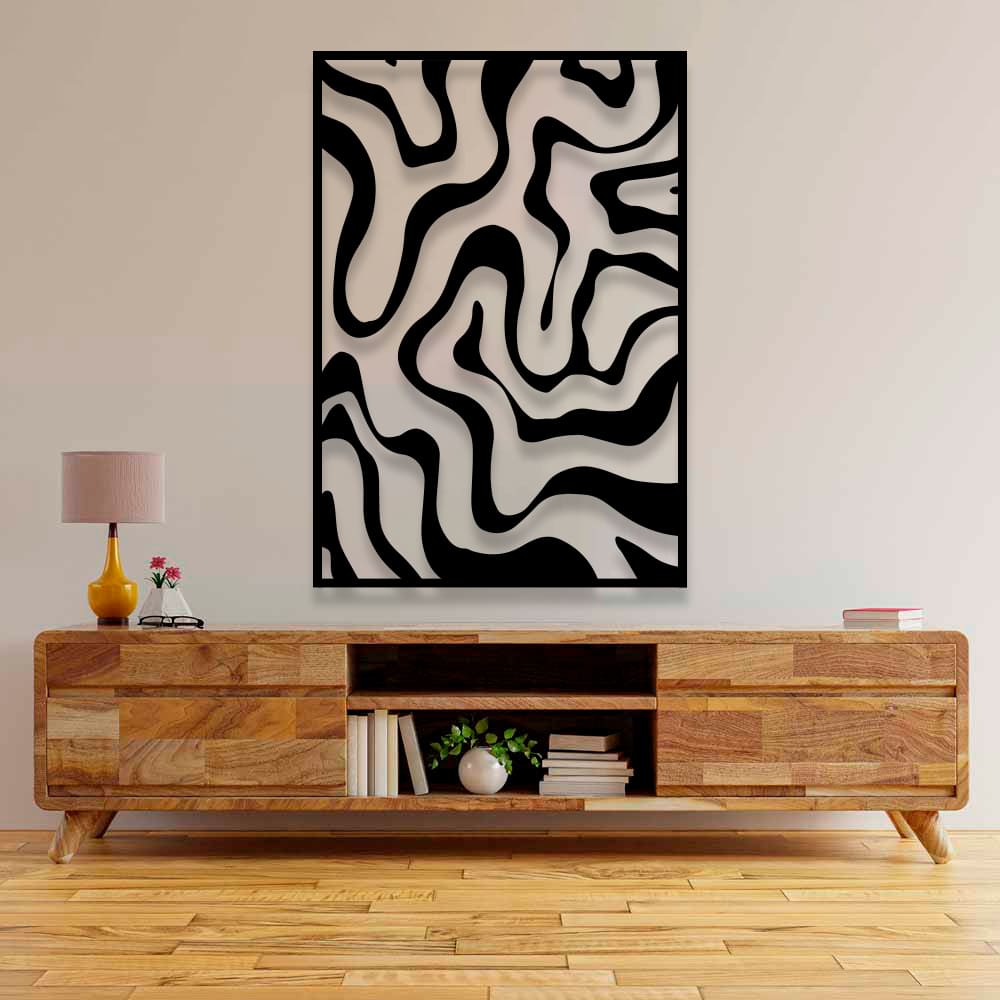 Zebra Metal Frame