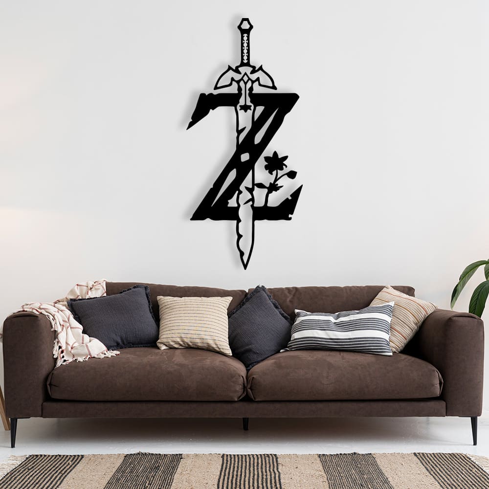 Zelda Metal Painting