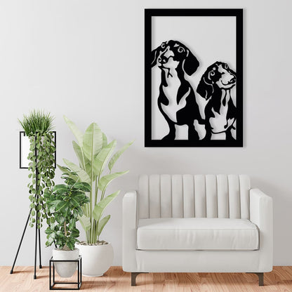 Dachshund Metal Frame