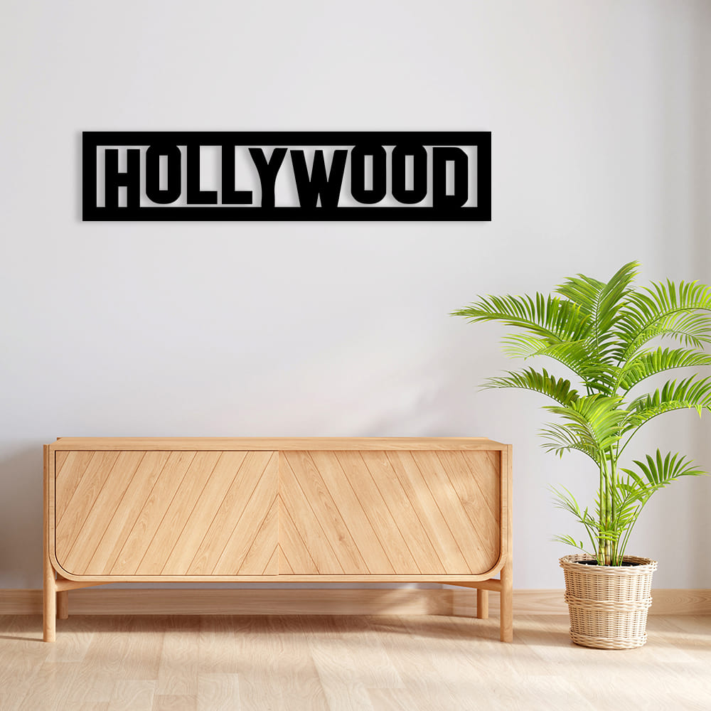 Cuadro Metalico Hollywood Nº2