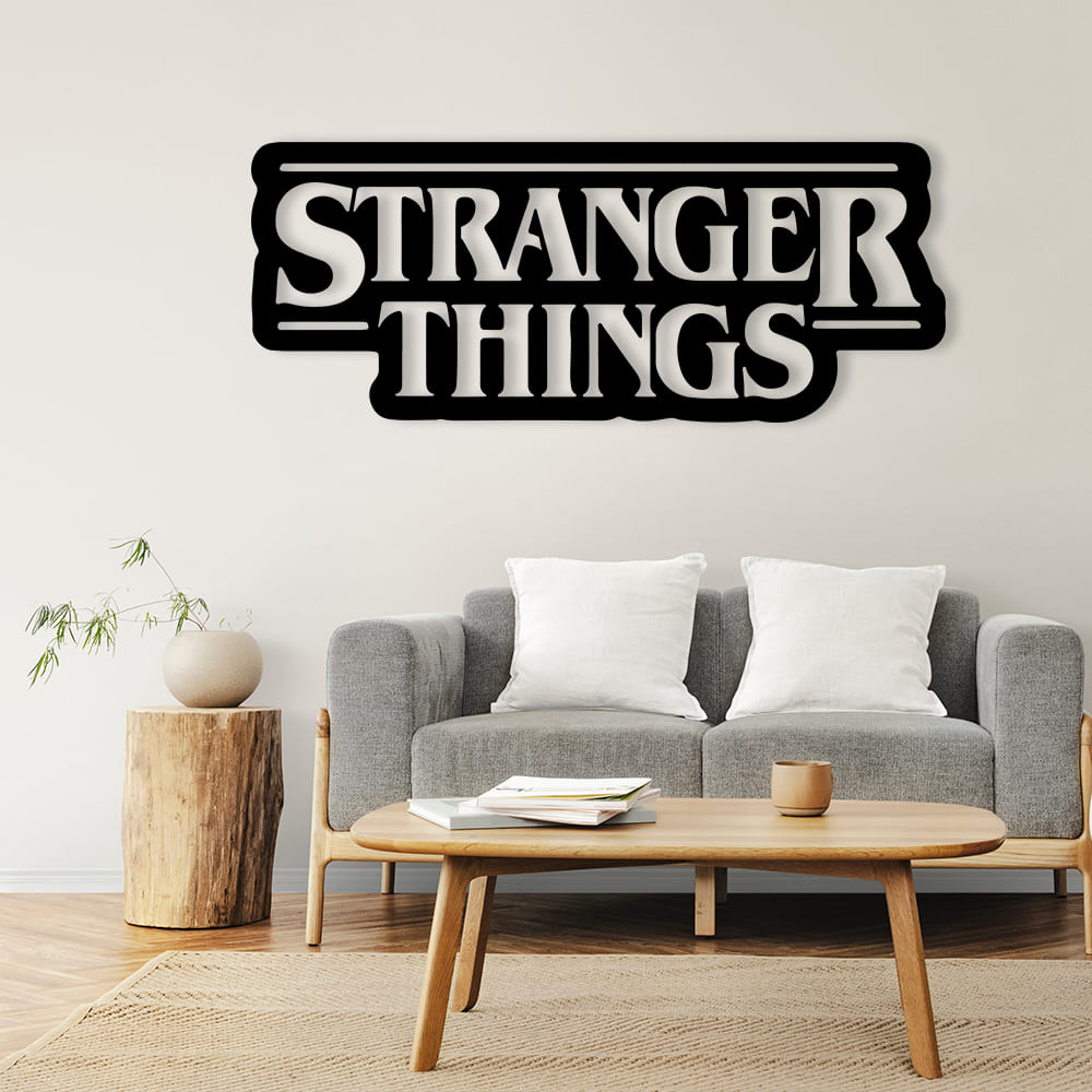 Cuadro Metalico Stranger Things